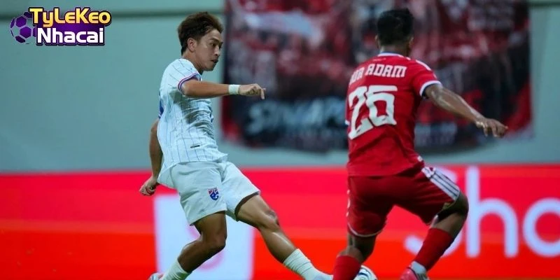 Thái Lan vs Singapore có sự khác biệt về phong độ